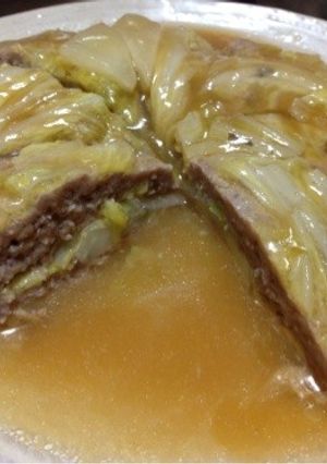 簡単!絶品!白菜とひき肉の重ね蒸し-レシピのメイン写真