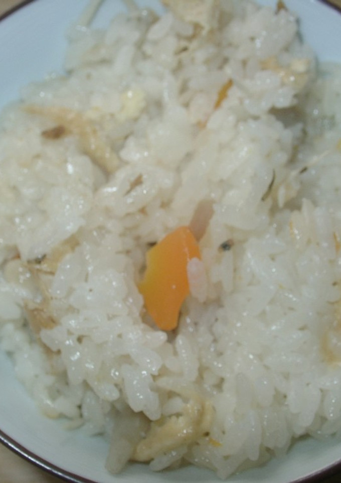 うどんだしで・炊き込みご飯-レシピのメイン写真
