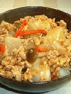 根菜の鶏そぼろあんかけ-レシピのメイン写真