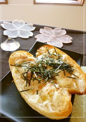 塩麹×新玉葱の海苔鰹風味トースト-レシピのメイン写真