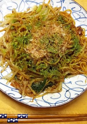 ヘルシー＆ズボラ♪ソース焼きそば-レシピのメイン写真