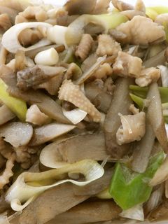 簡単★鶏皮&ごぼうの煮付け-レシピのメイン写真