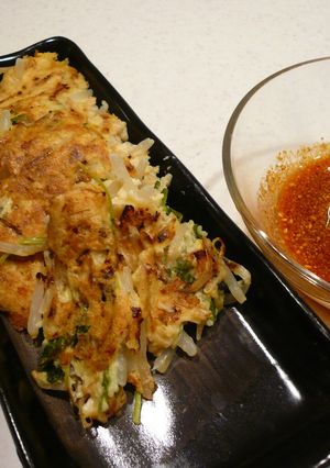 もやしのお焼き-レシピのメイン写真