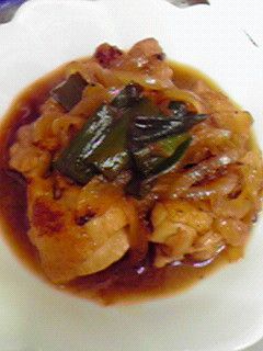 ごはんに合う☆鶏肉とWねぎの甘辛煮♪-レシピのメイン写真