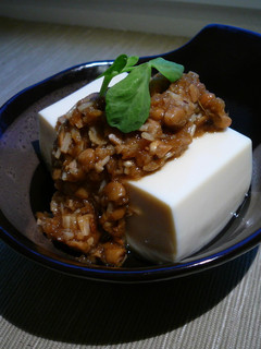 納豆エノキおろしの冷奴-レシピのメイン写真
