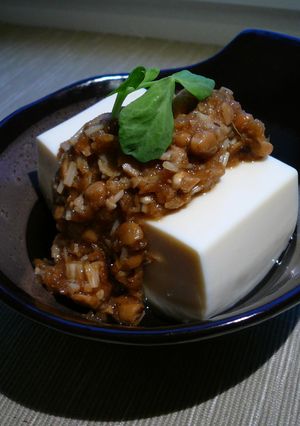 納豆エノキおろしの冷奴-レシピのメイン写真