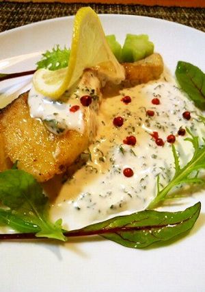 ✿から揚げ粉を使って♬白身魚のムニエル✿-レシピのメイン写真