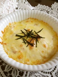 簡単!ヘルシー!餅と豆腐の和風グラタン♪-レシピのメイン写真