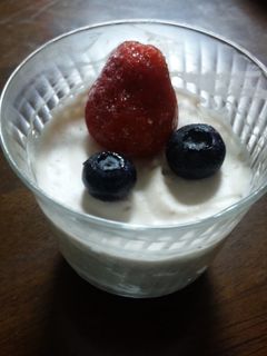 クリームチーズとジャムのベリー×2ムース-レシピのメイン写真