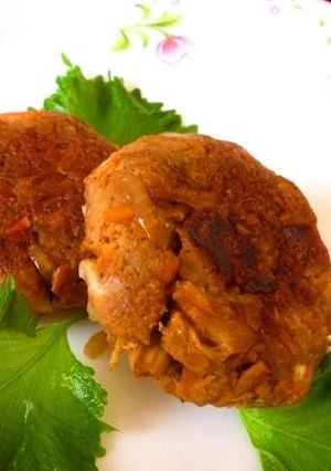 車麩の味噌ハンバーグ-レシピのメイン写真
