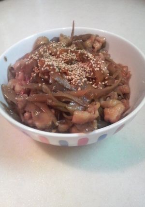 捨てないで！鶏皮のコク旨キンピラ♪-レシピのメイン写真