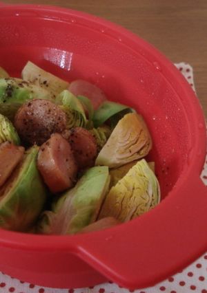 彼でも出来る♪レンチン野菜♡-レシピのメイン写真