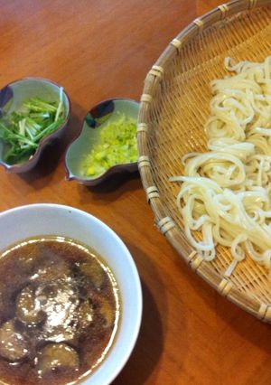 ナスと玉ねぎのスタミナつけ麺-レシピのメイン写真