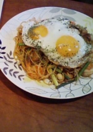 エスニック屋台風焼きそば-レシピのメイン写真