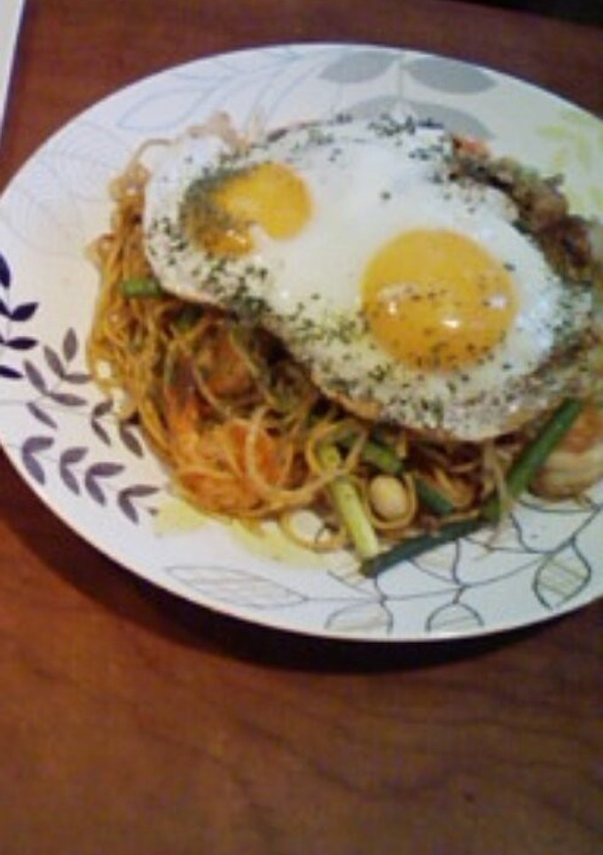 エスニック屋台風焼きそば-レシピのメイン写真