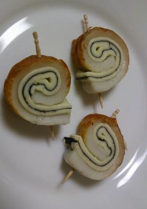 ちくわのチーズと海苔のはさみ巻き-レシピのメイン写真
