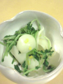 百合根と豆苗の柚子あえ-レシピのメイン写真