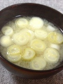 白ねぎのお味噌汁-レシピのメイン写真