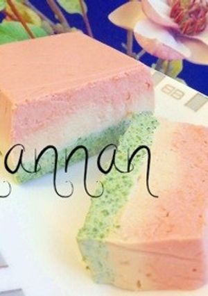 豆腐の３色テリーヌ♪-レシピのメイン写真
