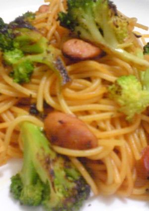 焼きブロッコリーのナポリタン-レシピのメイン写真