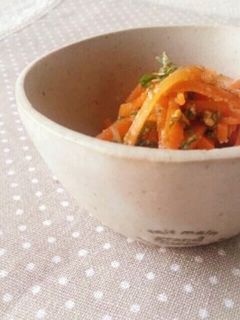 人参の胡麻マリネ-レシピのメイン写真