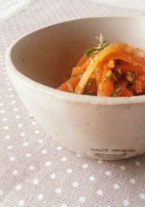 人参の胡麻マリネ-レシピのメイン写真