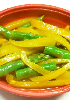 パプリカとアスパラの簡単カレーマリネ♪-レシピのメイン写真