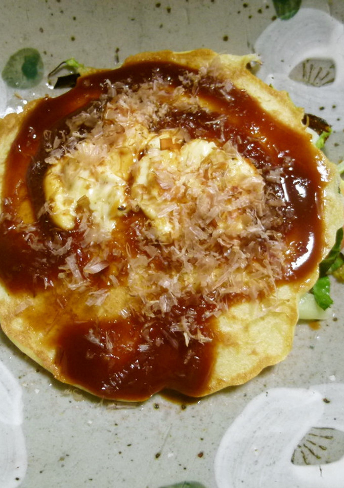 米粉の簡単お好み焼き　♪♪-レシピのメイン写真