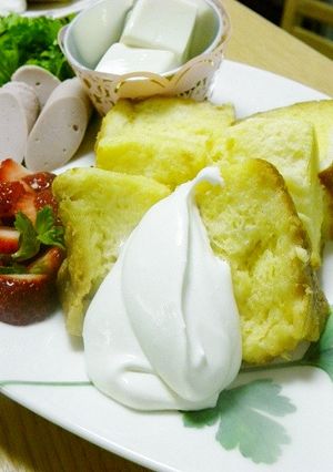 苺のミルキーパンプディング-レシピのメイン写真