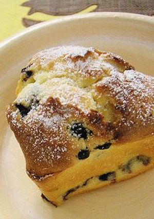 フードプロセッサーで簡単！ブルーベリーのティーケーキ-レシピのメイン写真