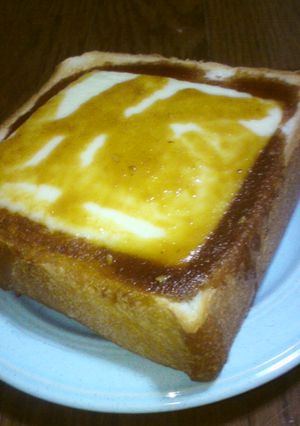 簡単　焼肉のタレチーズトースト-レシピのメイン写真