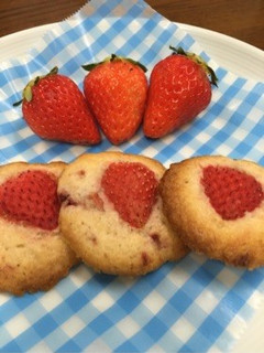 ❤ホワイトデーにいちごの生クッキー❤-レシピのメイン写真