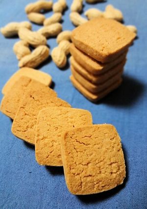 まるごとピーナッツ＆塩クッキー-レシピのメイン写真