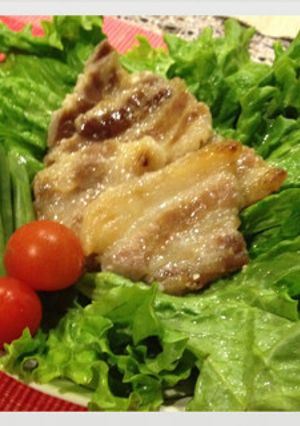 豚バラの塩麹グリル　-レシピのメイン写真