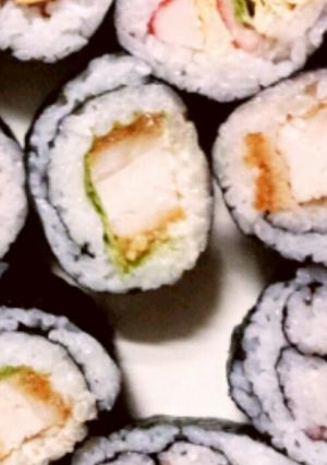 ▲・とんかつ巻き寿司・▲-レシピのメイン写真