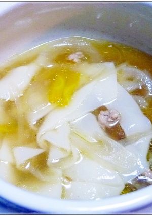 余った餃子の皮でオニオンスープ♪-レシピのメイン写真