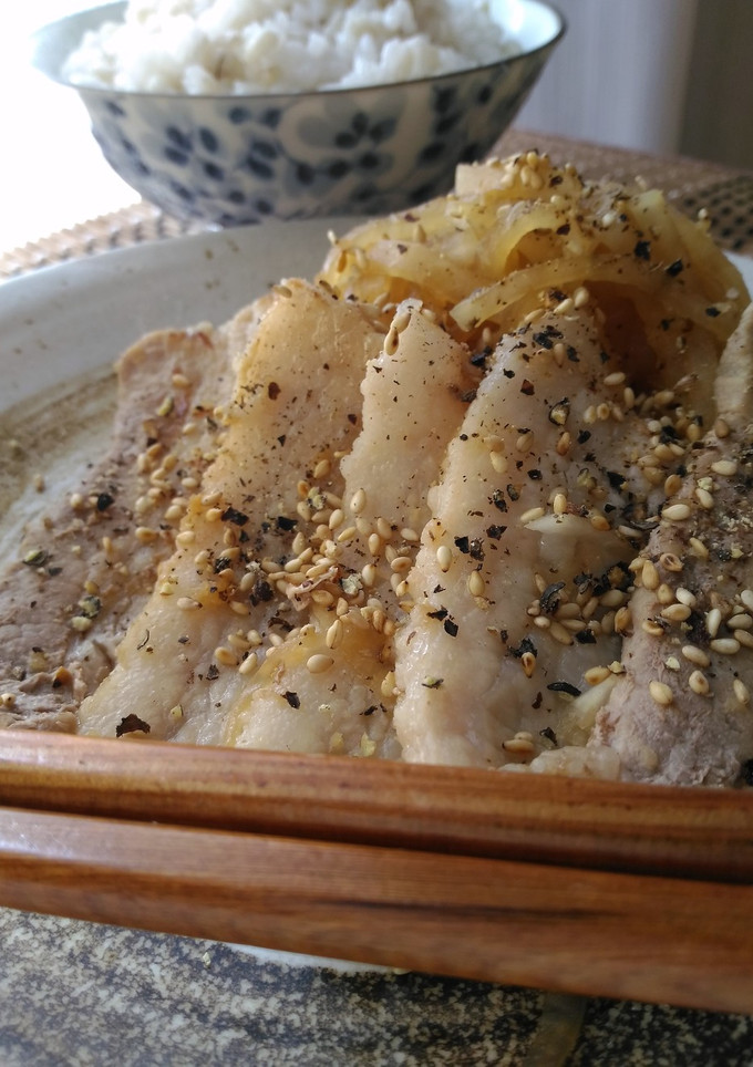 豚の生姜焼き大根（黒胡椒風味）-レシピのメイン写真