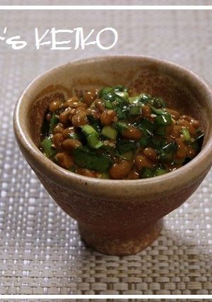 【農家のレシピ】ニラと納豆のピリ辛和え-レシピのメイン写真