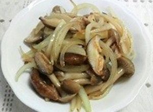 お弁当に椎茸・シメジのあっさり炒め-レシピのメイン写真
