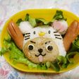 キャラ弁 チョッパー×キティ