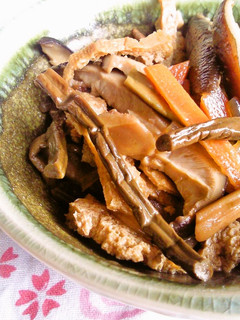 山菜の五目煮-レシピのメイン写真