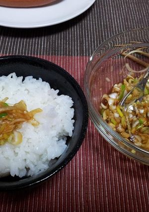 ピリ辛!長ネギのだし-レシピのメイン写真