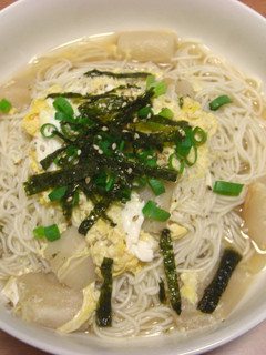 ほっこり♥卵にゅうめん♪-レシピのメイン写真