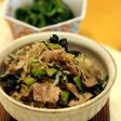 大根葉と豚肉の生ふりかけ*塩麹バージョン