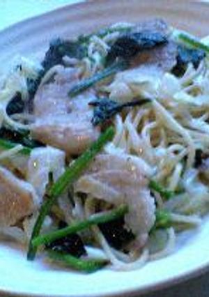 ベーコンとほうれん草のパスタ-レシピのメイン写真
