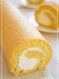 ✿家で楽しむロールケーキ✿-レシピのメイン写真