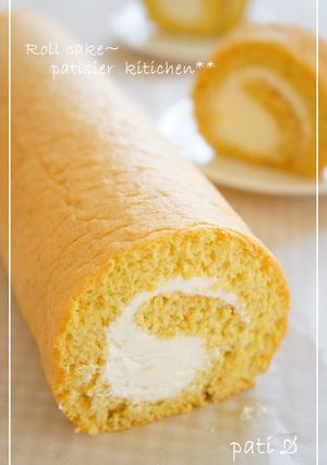 ✿家で楽しむロールケーキ✿-レシピのメイン写真