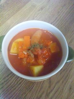◇ハチミツ入り食べるトマトスープ◇-レシピのメイン写真