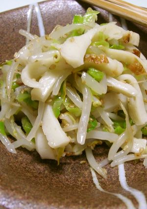 あるある野菜とちくわの胡麻炒め-レシピのメイン写真