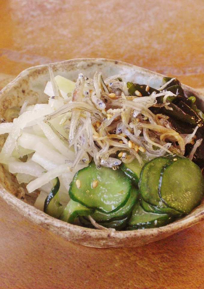 母のじゃこと大根の酢の物-レシピのメイン写真